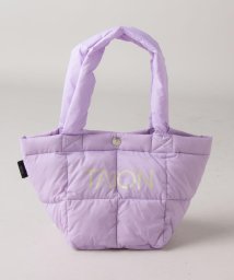 NOLLEY’S(ノーリーズ)/【TAION/ タイオン】◇【WEB限定】DOWN TOTE BAG S/ラベンダー