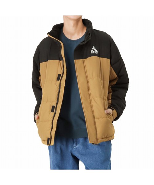 MAC HOUSE(men)(マックハウス（メンズ）)/Penfield ペンフィールド 2トーン中綿スタンドジャケット 20256909/ベージュ