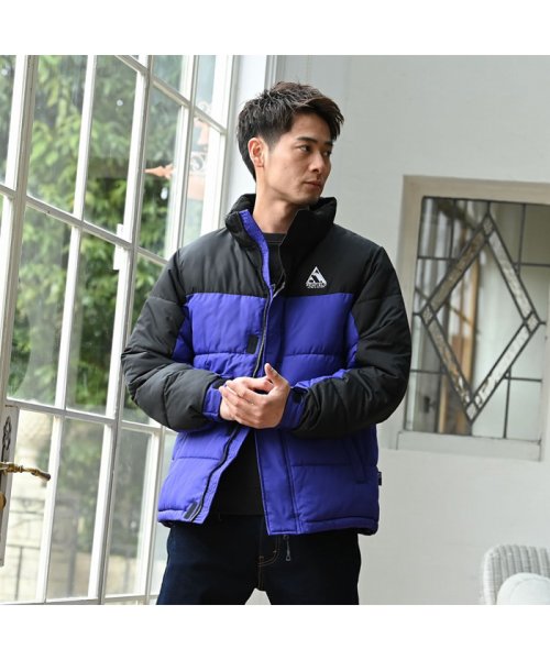 MAC HOUSE(men)(マックハウス（メンズ）)/Penfield ペンフィールド 2トーン中綿スタンドジャケット 20256909/パープル