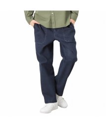 MAC HOUSE(men)(マックハウス（メンズ）)/NAVY ネイビー オーガニックコットン ベイカーイージーパンツ MH/03797FW－1/インディゴ