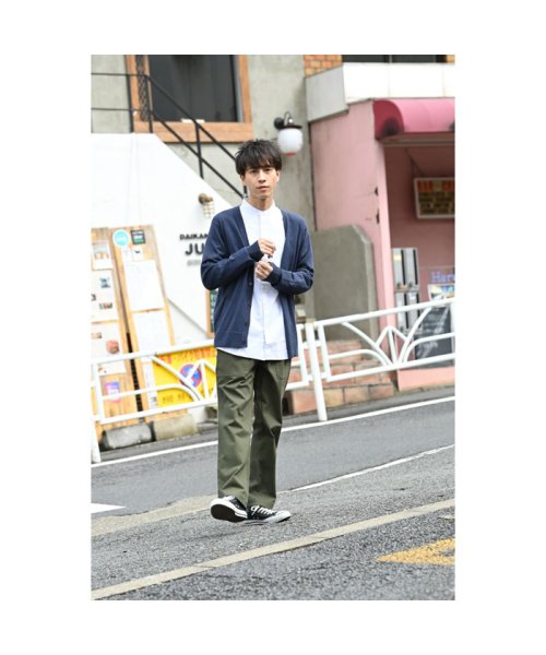 セール マックハウス メンズ Mac House Men Navy ネイビー オーガニックコットン ベイカーイージーパンツ Mh fw 2 Magaseek