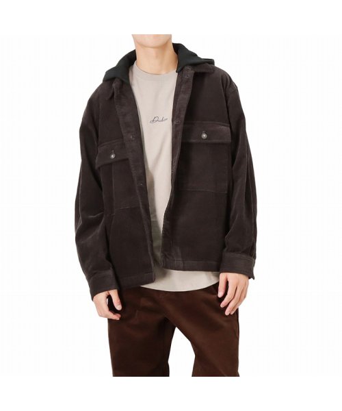 MAC HOUSE(men)(マックハウス（メンズ）)/Dickies ディッキーズ コーデュロイCPOジャケット 1440－4500/ブラック