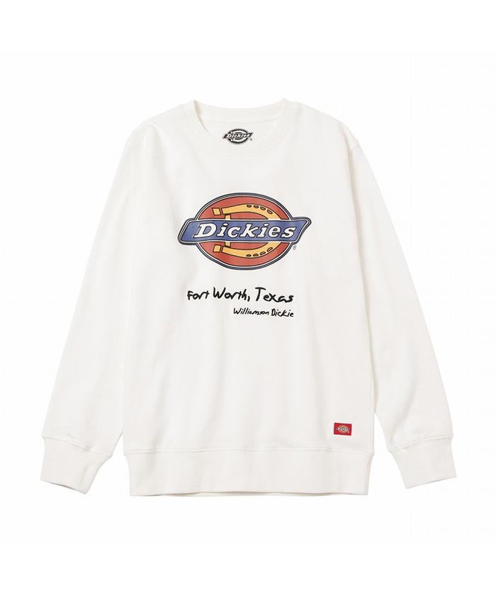 Dickies ディッキーズ 裏毛スウェットプリントクルートレーナー 1474