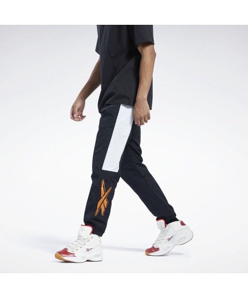 Reebok(リーボック)/クラシックス バスケットボール ウーブン パンツ / Classics Basketball Woven Pants/ブラック