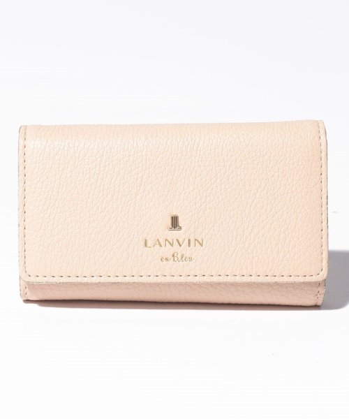 LANVIN en Bleu(BAG)(ランバンオンブルー（バッグ）)/メラニー キーケース/ピンクベージュ