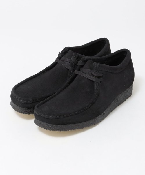 SHIPS MEN(シップス　メン)/CLARKS: WALLABEE/ブラック