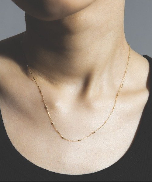 les bon bon(les bon bon)/【les bon bon / ルボンボン】titi necklace yellow gold / ネックレス イエロー ゴールド/ゴールド