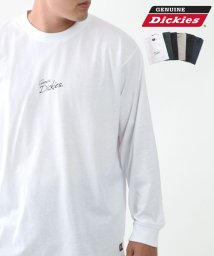 MARUKAWA(大きいサイズのマルカワ)/【GENUINE Dickies】ジェニュインディッキーズ 大きいサイズ 長袖 袖 バック プリント Tシャツ/柄1