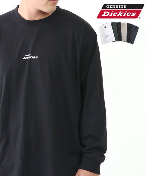 MARUKAWA(大きいサイズのマルカワ)/【GENUINE Dickies】ジェニュインディッキーズ 大きいサイズ 長袖 袖 バック プリント Tシャツ/柄3