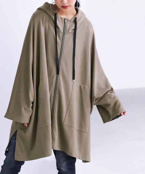 ポンチョデザインパーカー オシャレウォーカー Osharewalker Magaseek