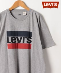 marukawa shonan(marukawa shonan)/【Levi's/リーバイス】レトロ プリント 半袖 Tシャツ メンズ レディース / 39636 シンプル ユニセックス ロゴ アメカジ カジュアル スポーツ/ミディアムグレー