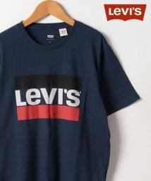 marukawa shonan(marukawa shonan)/【Levi's/リーバイス】レトロ プリント 半袖 Tシャツ メンズ レディース / 39636 シンプル ユニセックス ロゴ アメカジ カジュアル スポーツ/ネイビー