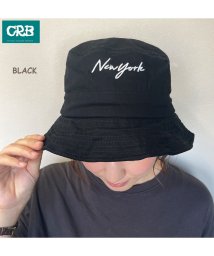 CRB(シーアールビー)/New yorkロゴバケットハット/ブラック