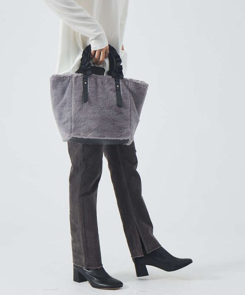 Avancer フェイクファートートバッグ ルージュヴィフラクレ Rouge Vif La Cle Magaseek