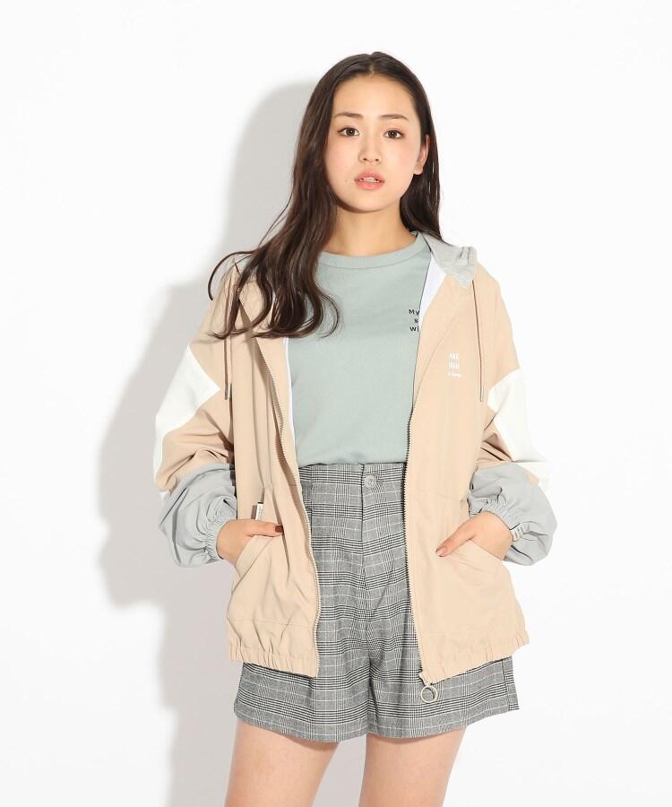 セール フード付スポブルゾン ピンク ラテ Pink Latte Magaseek