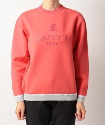 LANVIN SPORT(ランバン スポール)/【ECO】クルーネックセーター【アウトレット】/オレンジ