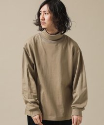 nano・universe(ナノ・ユニバース)/sportswear/タートルネックロンT 長袖/モカ3