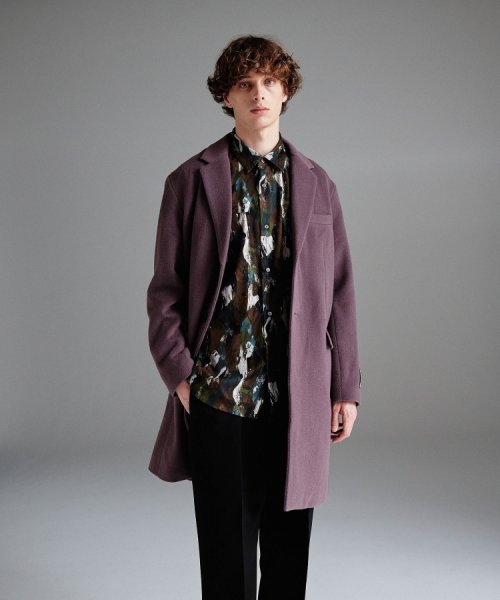 セール S 3l Gigatexメルトンチェスターコート ティーケー タケオキクチ Tk Takeo Kikuchi Magaseek