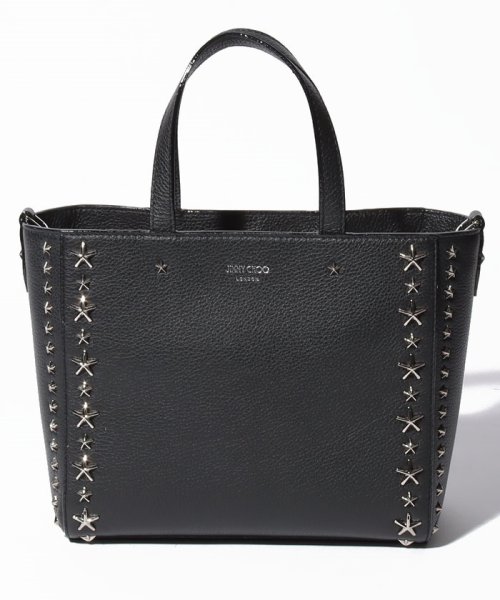 JIMMY CHOO(ジミーチュウ)/【JIMMY CHOO】ジミーチュートートバッグ PEGASI/S TOTE UUF/ブラック