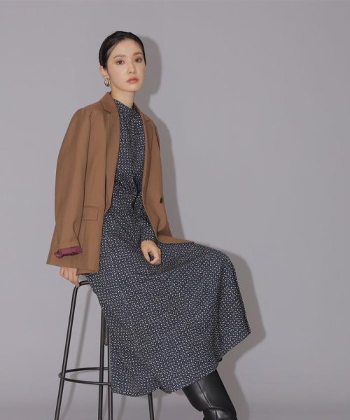 セール キカドットプリントワンピース ナチュラルビューティーベーシック Natural Beauty Basic Magaseek