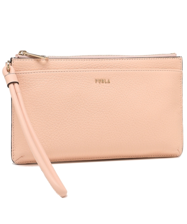 2020年のクリスマスの特別な衣装 ☆FURLA☆ BABYLON Envelope ポーチ LIGHT PINK♪ - www.gorgas