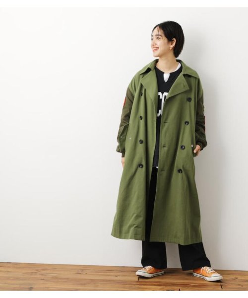 セール Web限定 ミリタリースリーブトレンチコート ロデオクラウンズワイドボウル Rodeo Crowns Wide Bowl Magaseek