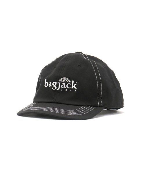 Bagjack GOLF(バッグジャック ゴルフ)/バッグジャックゴルフ キャップ bagjack GOLF BJG Embroidery Cap － w Fidlock 帽子 マグネット開閉 BGA－C11/ブラック