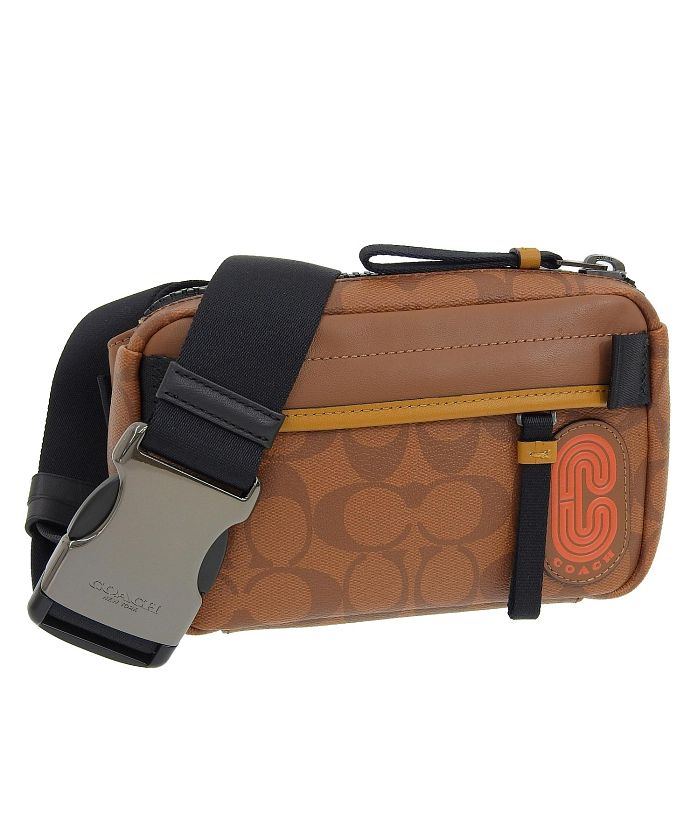 Edge belt bag in signature canvas sales