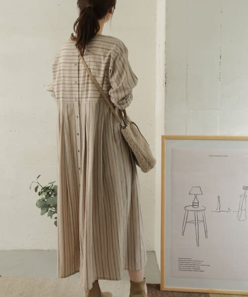 セール ストライプウエストタック2wayワンピース アーバンリサーチドアーズ Urban Research Doors Magaseek