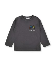 SLAP SLIP(スラップスリップ)/レーシングカー ゲーム 長袖 Tシャツ (80~130cm)/ブラック