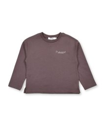 SLAP SLIP(スラップスリップ)/色 柄 バリエーション 長袖 Tシャツ (80~130cm)/ブラウン