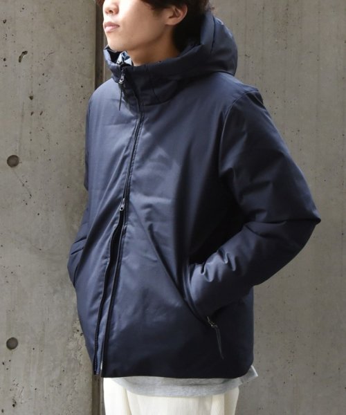 セール Ships Any 河田フェザー ウール フーディー ダウン ジャケット シップス エニィ メンズ Ships Any Mens Magaseek