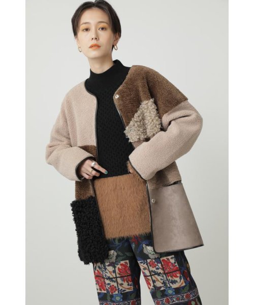 セール リバーシブルパッチワークコート ローズバッド Rose Bud Magaseek