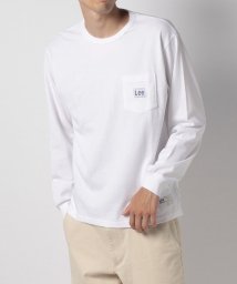 Lee(Lee)/【LEE】【別注】 リー ピスポケ ロング Tシャツ 長袖 Tシャツ ユニセックス/ホワイト