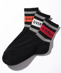 UNIVERSAL OVERALL(ユニバーサルオーバーオール)/【UNIVERSAL OVERALL】3足セット 3P クオーター ロング ソックス 靴下/マルチ6
