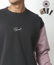 MARUKAWA/【CONVERSE】コンバース 長袖 ロゴ 刺繍 Tシャツ スウェット カットソー メンズ レディース カジュアル/504307186