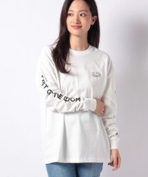 FRUIT OF THE LOOM(フルーツオブザルーム)/NO　COFFEE×FRUIT OF THE LOOM L/S Tシャツ/ホワイト