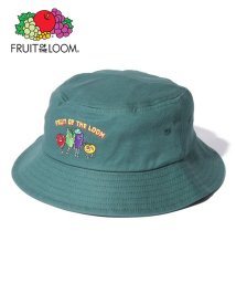 FRUIT OF THE LOOM(フルーツオブザルーム)/FRUIT MAN KIDS BUCKET HAT/グリーン