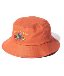 FRUIT OF THE LOOM(フルーツオブザルーム)/FRUIT MAN KIDS BUCKET HAT/レンガ