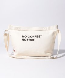 FRUIT OF THE LOOM(フルーツオブザルーム)/FTL x NO COFFEE　SHOULDER BAG/オフホワイト