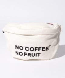 FRUIT OF THE LOOM(フルーツオブザルーム)/FTL x NO COFFEE　WAIST BAG/オフホワイト