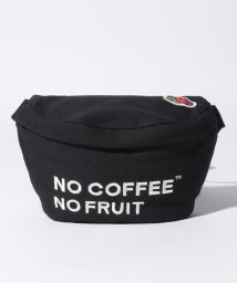 FRUIT OF THE LOOM(フルーツオブザルーム)/FTL x NO COFFEE　WAIST BAG/ブラック