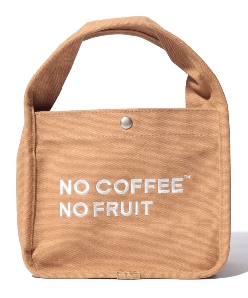 FRUIT OF THE LOOM(フルーツオブザルーム)/FTL x NO COFFEE　DF LUNCH BAG/ブラウン