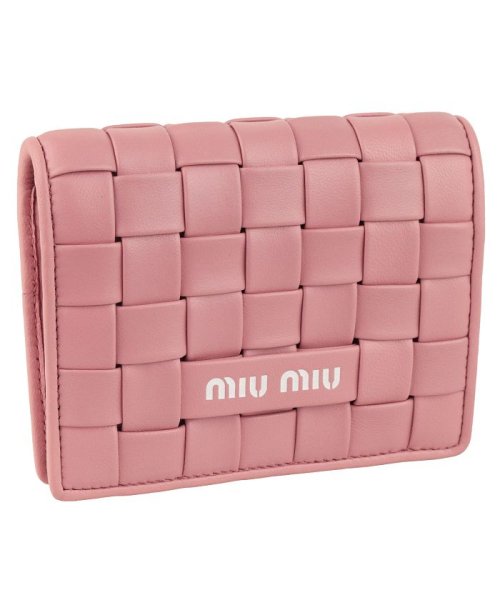 セール Miumiu ミュウミュウ Miumiu ミュウミュウ Intreccio 二つ折り財布 ミュウミュウ Miumiu Magaseek セール Miumiu ミュウミュウ Miumiu ミュウミュウ Intreccio 二つ折り財布 ミュウミュウ Miumiu Magaseek