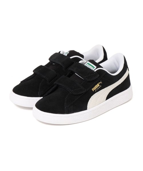 SHIPS KIDS(シップスキッズ)/PUMA:キッズ スウェード クラシック XXI V PS/ブラック