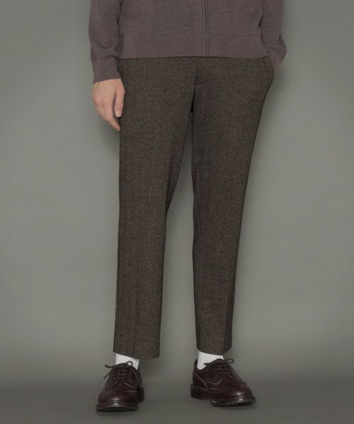 Flex Jersey ヘリンボーンシャーリングパンツ メンズファッション 阪急百貨店公式通販 阪急 Men S Online Store