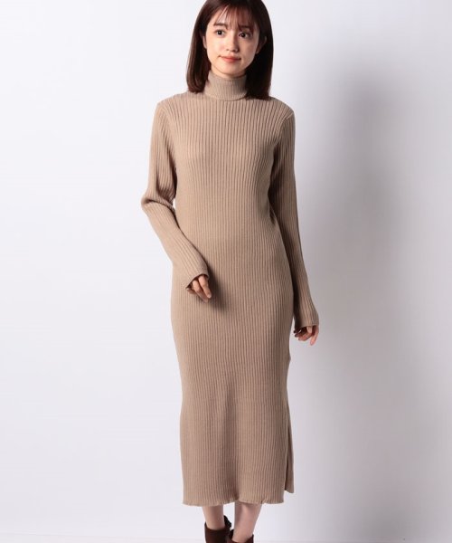 セール Colony 2139 Pbtリブプチハイネックニットワンピース パル アウトレット Pal Outlet Magaseek