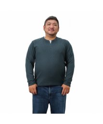 MAC HOUSE(men)/[大きいサイズ] MOSSIMO モッシモ ストライプレイヤードTシャツ キングサイズ 1474－9726KG/504322476