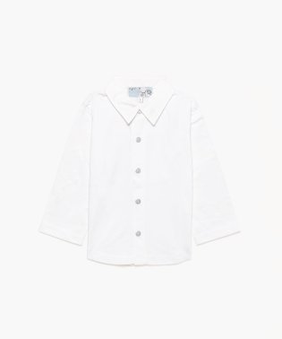 agnes b. BABY/J000 L  SHIRT ベビー b.ロゴボタンコットンシャツ/504293333