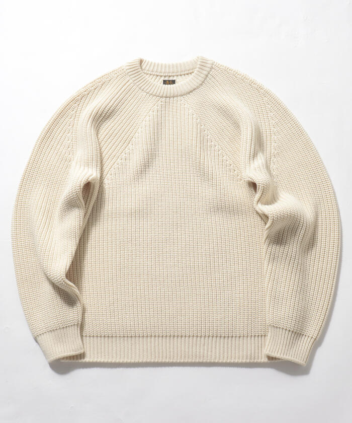 BATONER/バトナー】別注 SIGNATURE CREW NECK クルーネック ニット